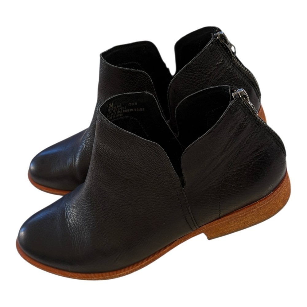 Kork-Ease Leather Renny Booties Black Size 10 Retail $210.00 - Picture 7 of 11